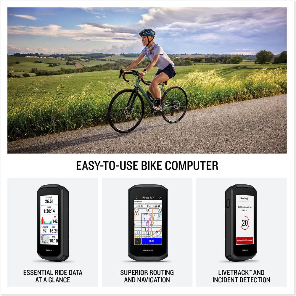 Garmin Edge Explore 3 easy to use bike computer
