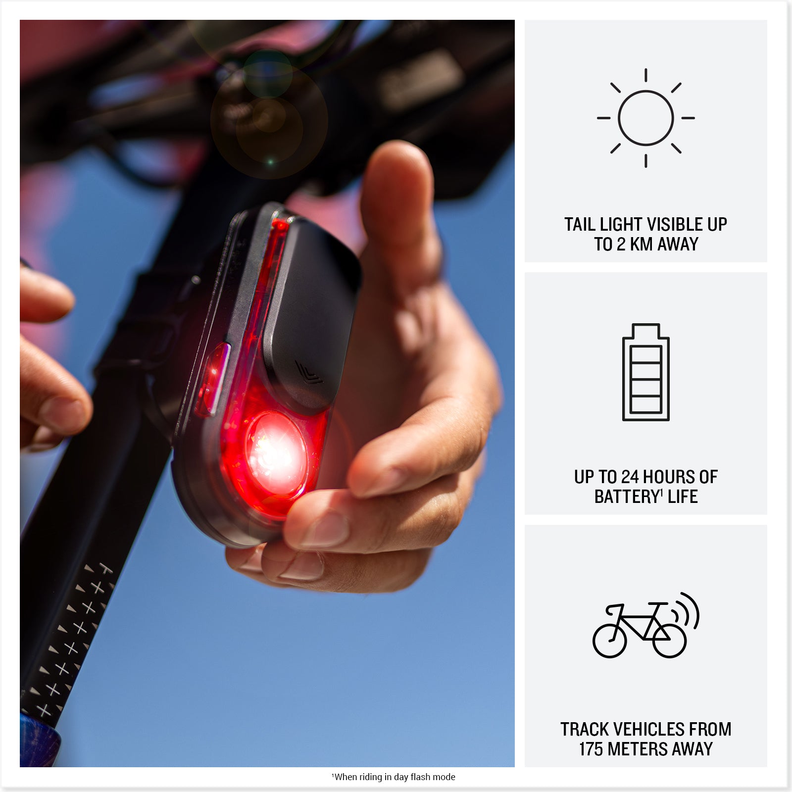 Garmin Varia RearVue 820 Radar Tail Light – Advanced Rear-View Cycling