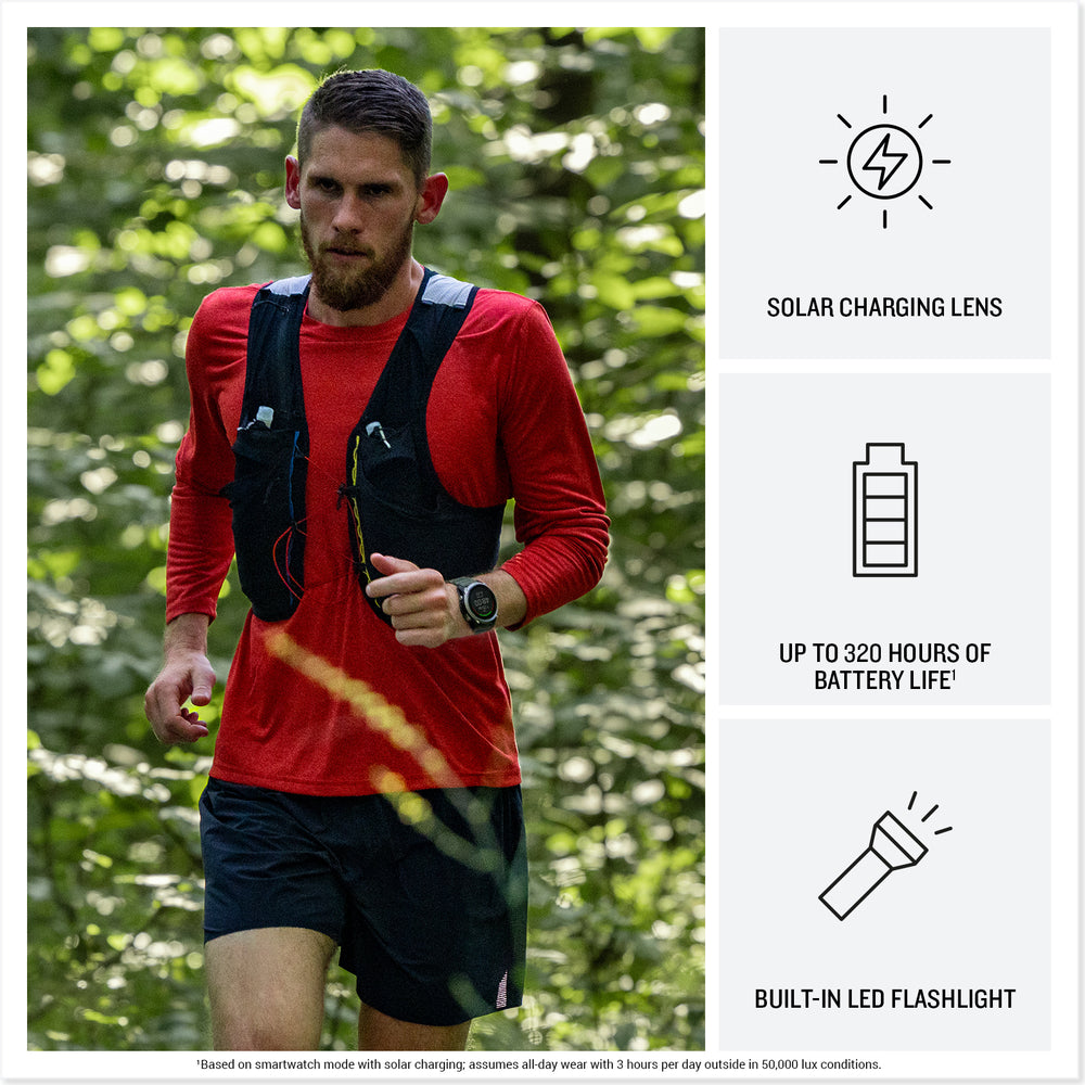 Garmin Enduro 4 solar charging lens