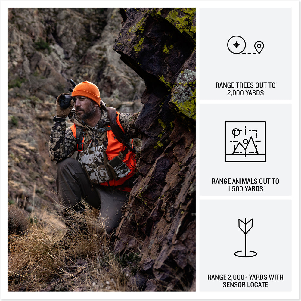 Garmin Xero L60i range trees out to 2000 yards