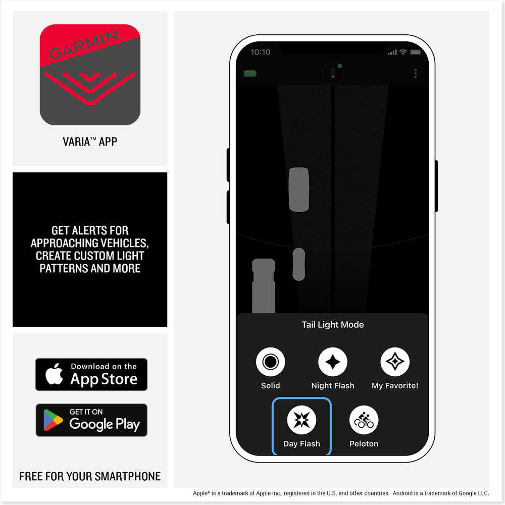 Garmin Varia RearVue 820 Varia APP