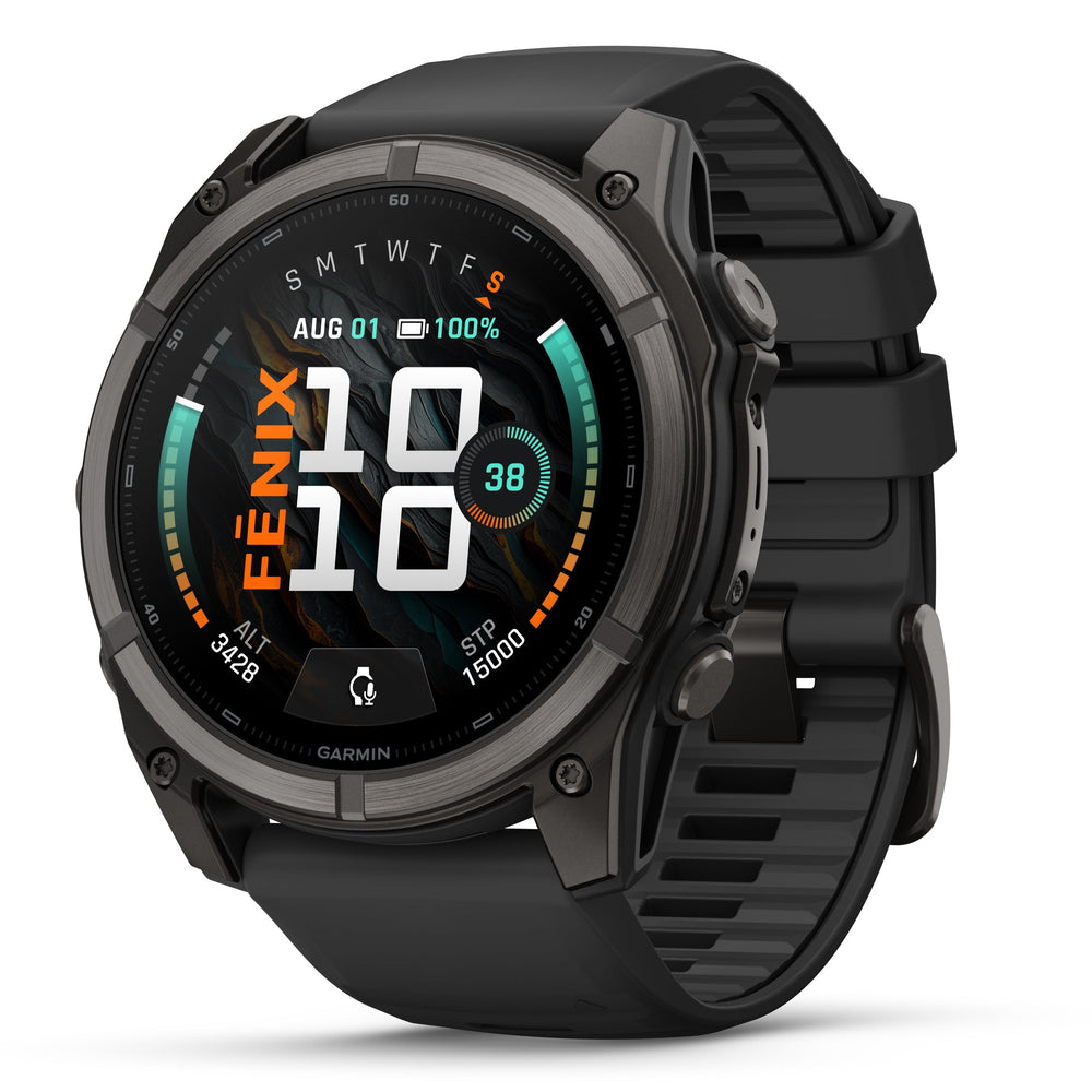 Garmin fenix 9 Carbon Gray DLC Titanium 51 mm