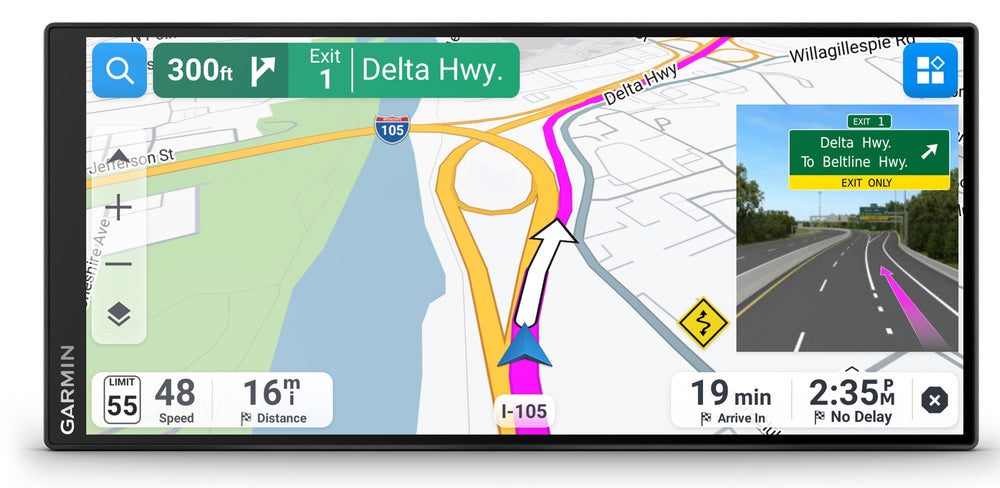 Garmin Drive Sleek GPS Navigator 8.8"