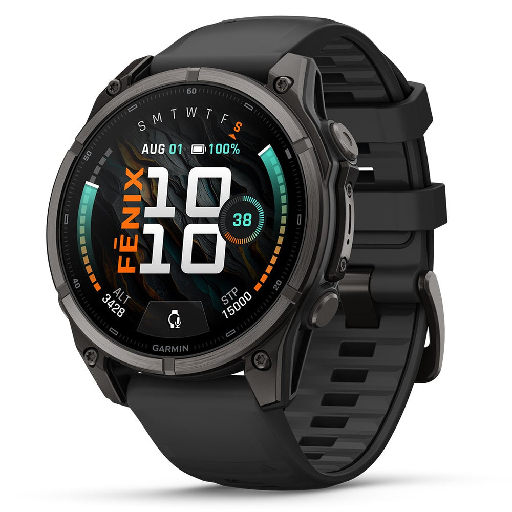 Garmin fenix 9 Carbon Gray DLC Titanium 47 mm