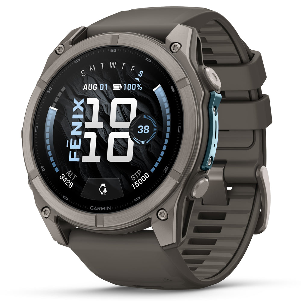 Garmin fenix 9 Titanium with Pebble Gray 51 MM