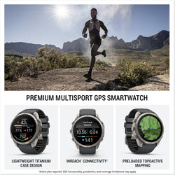 Garmin fenix 9 PRO Premium Multisport GPS Smartwatch with INREACH