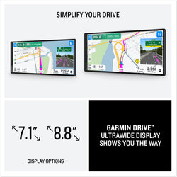 Garmin Drive display options