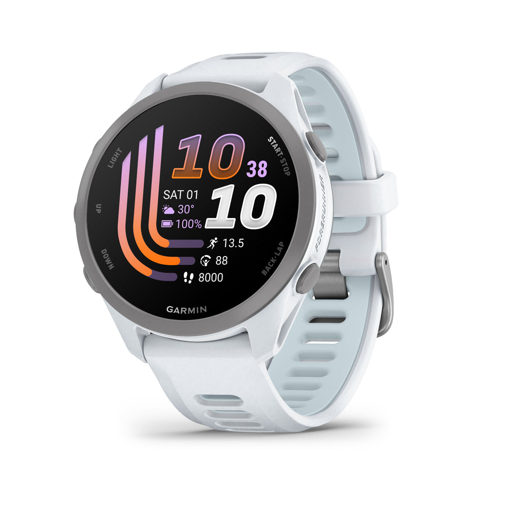 Garmin Forerunner 170 GPS Smartwatch in Whitestone