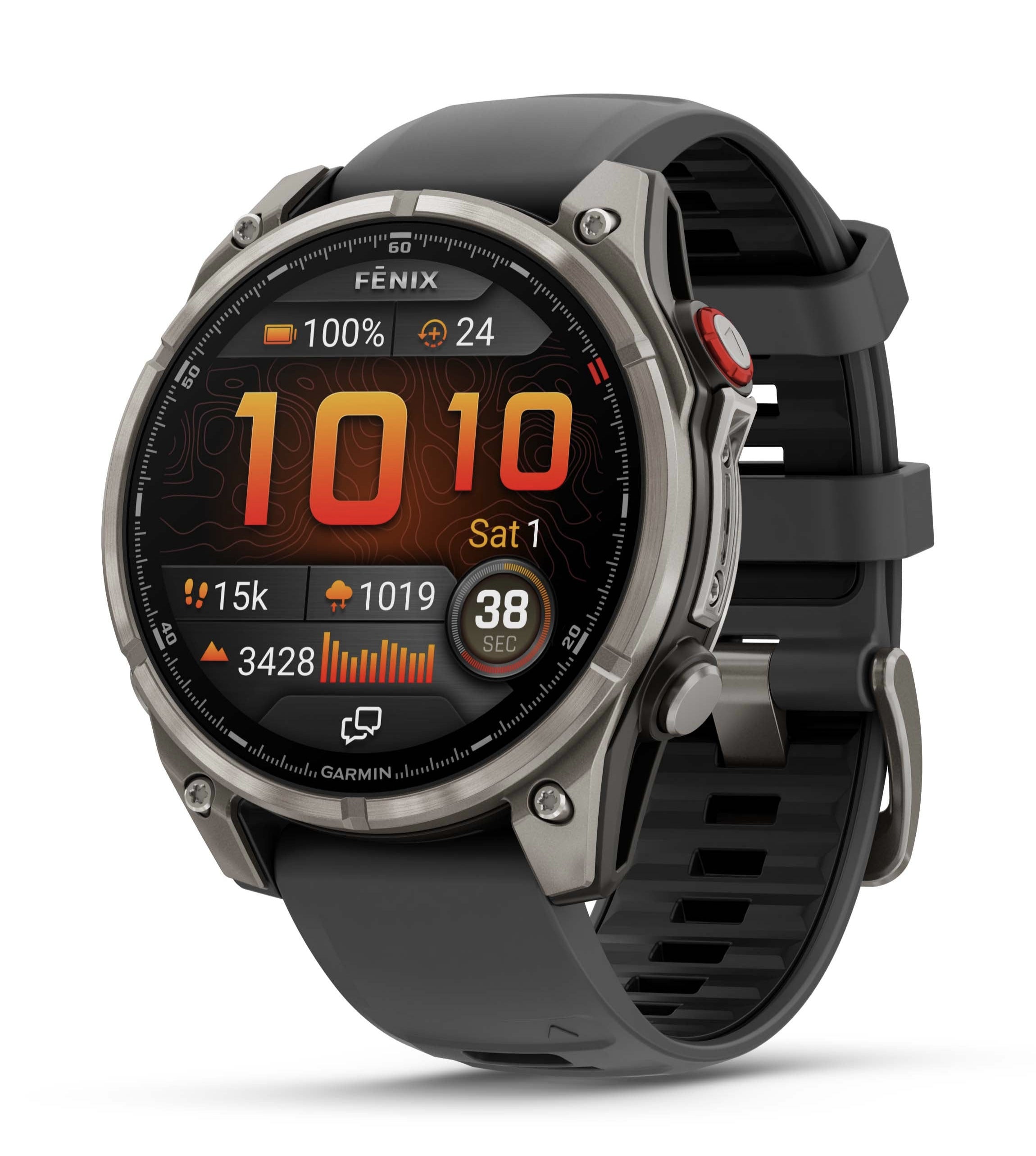 Garmin fēnix® 8 Pro Sapphire GPS Smartwatch – Outdoor AMOLED with Buil