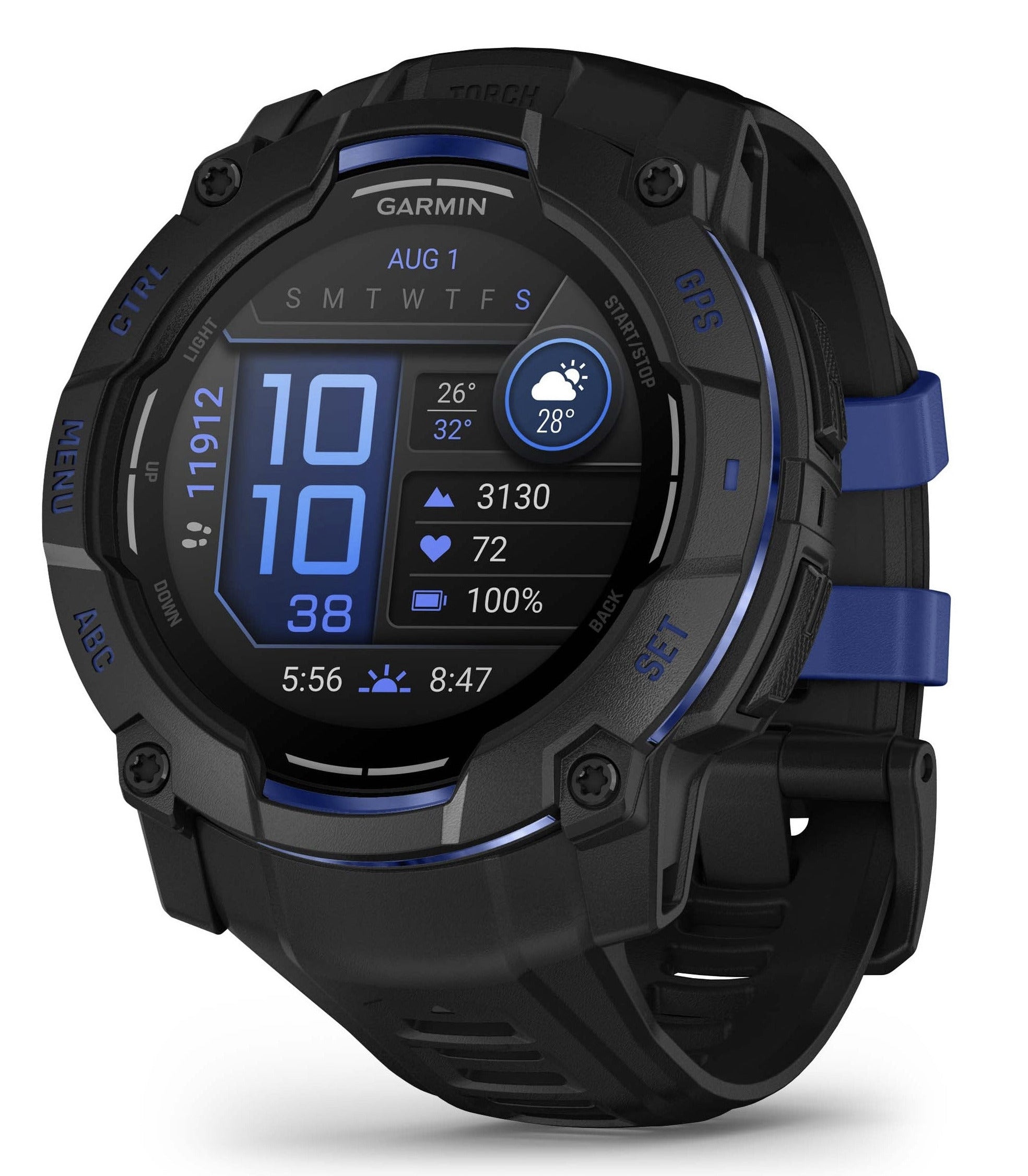 Garmin Instinct 3 Rugged Outdoor GPS Smartwatch | HRM USA
