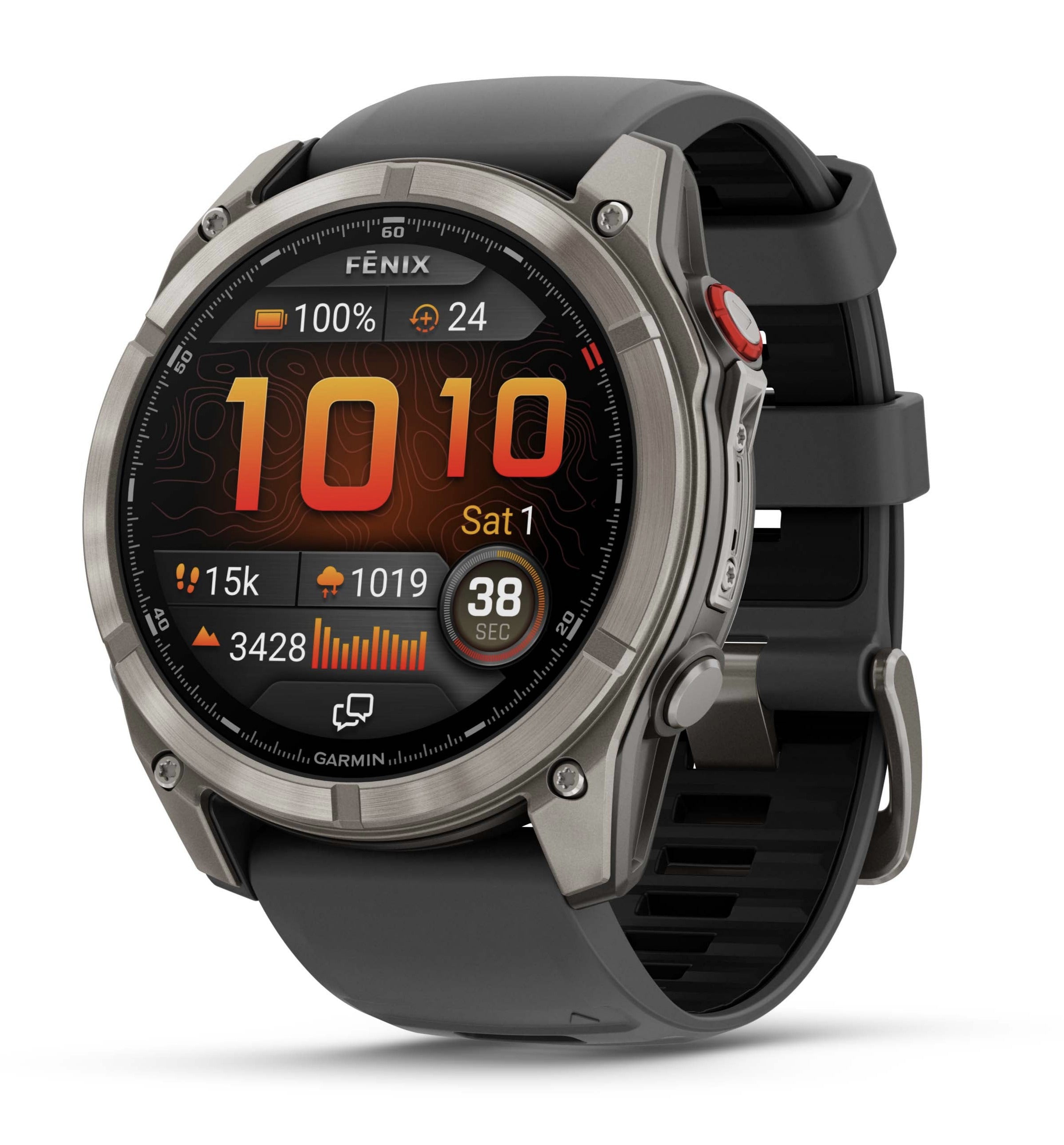 Garmin fēnix® 8 Pro Sapphire GPS Smartwatch – Outdoor AMOLED with Buil