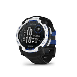 Instinct 3 Whitestone/Black/Bolt Blue 50mm SOLAR