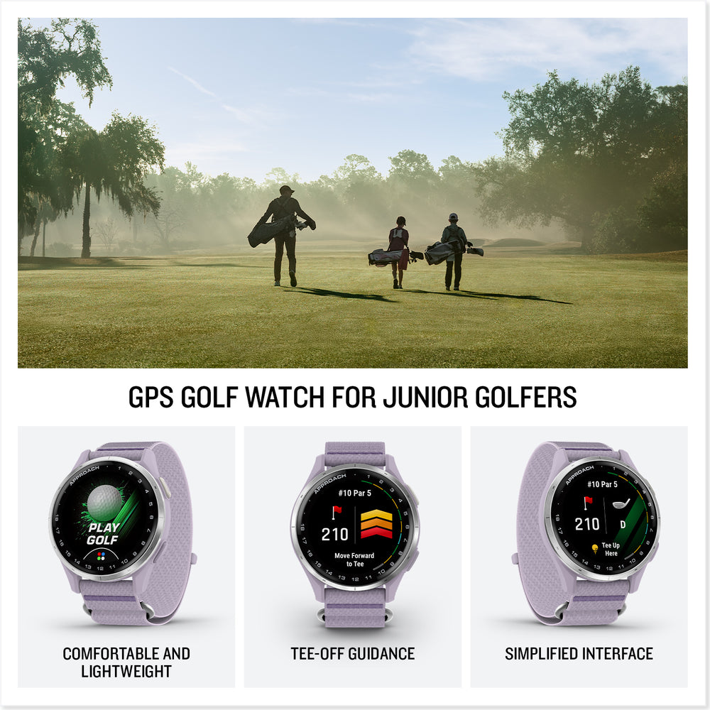 Garmin Approach J1 watch for junior golfers