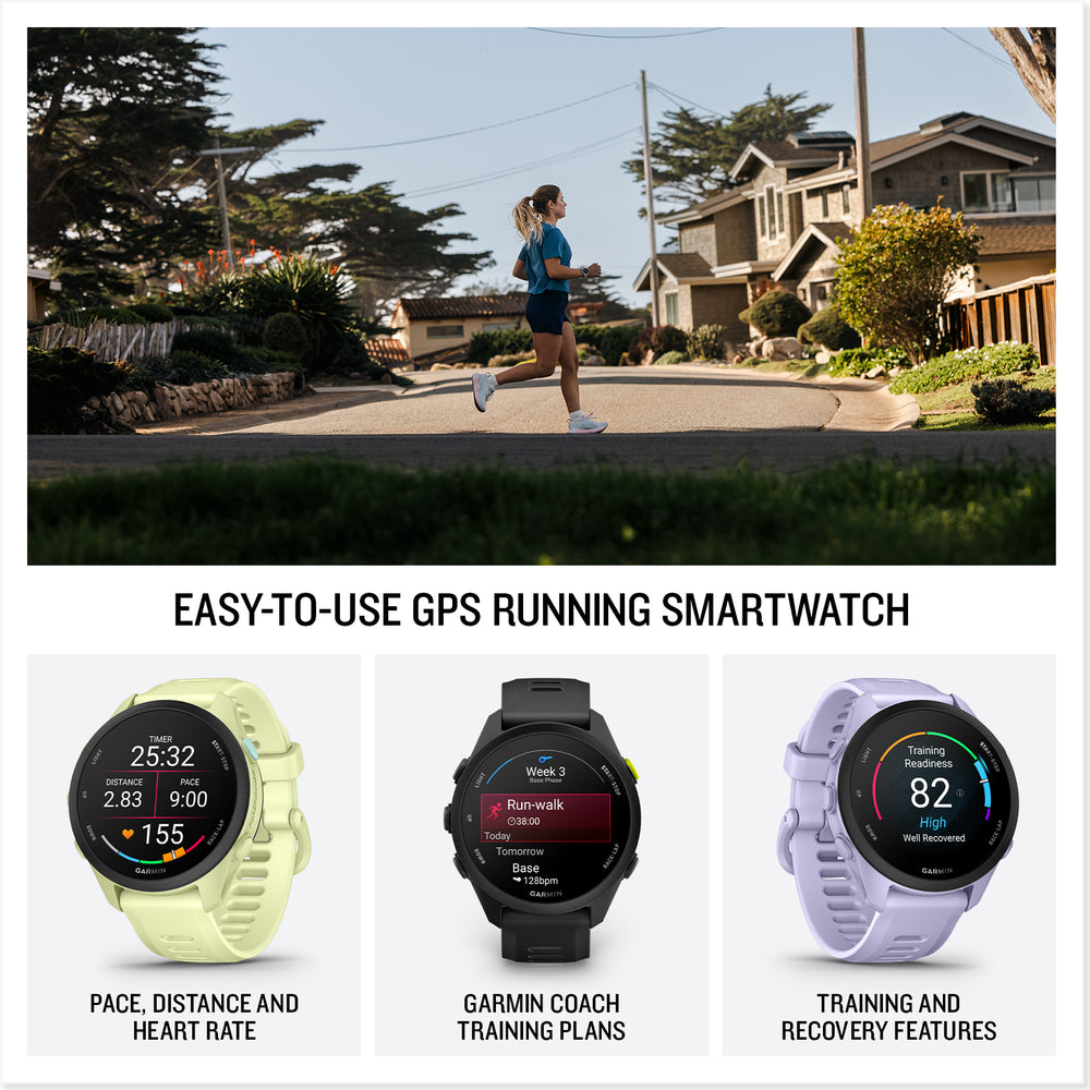 Garmin Forerunner 70 easy to use GPS running smartwatch