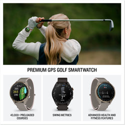 Garmin Approach S72 Premium GPS Golf Smartwatch