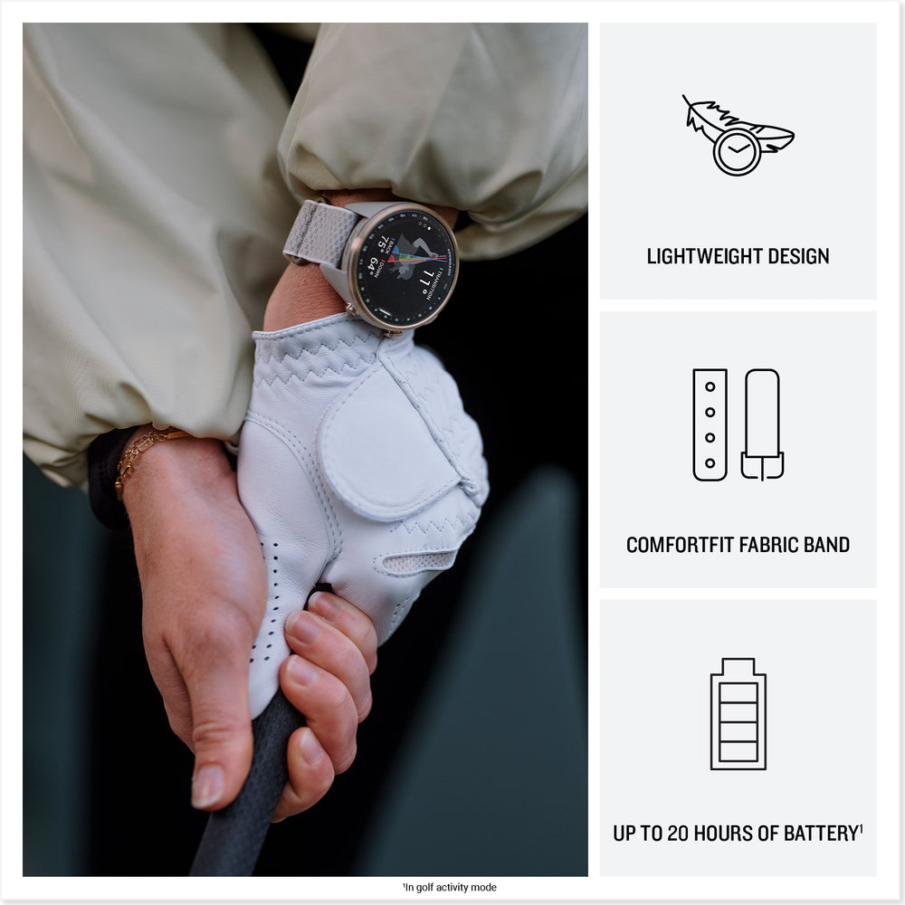 Garmin Approach S72 light weight design