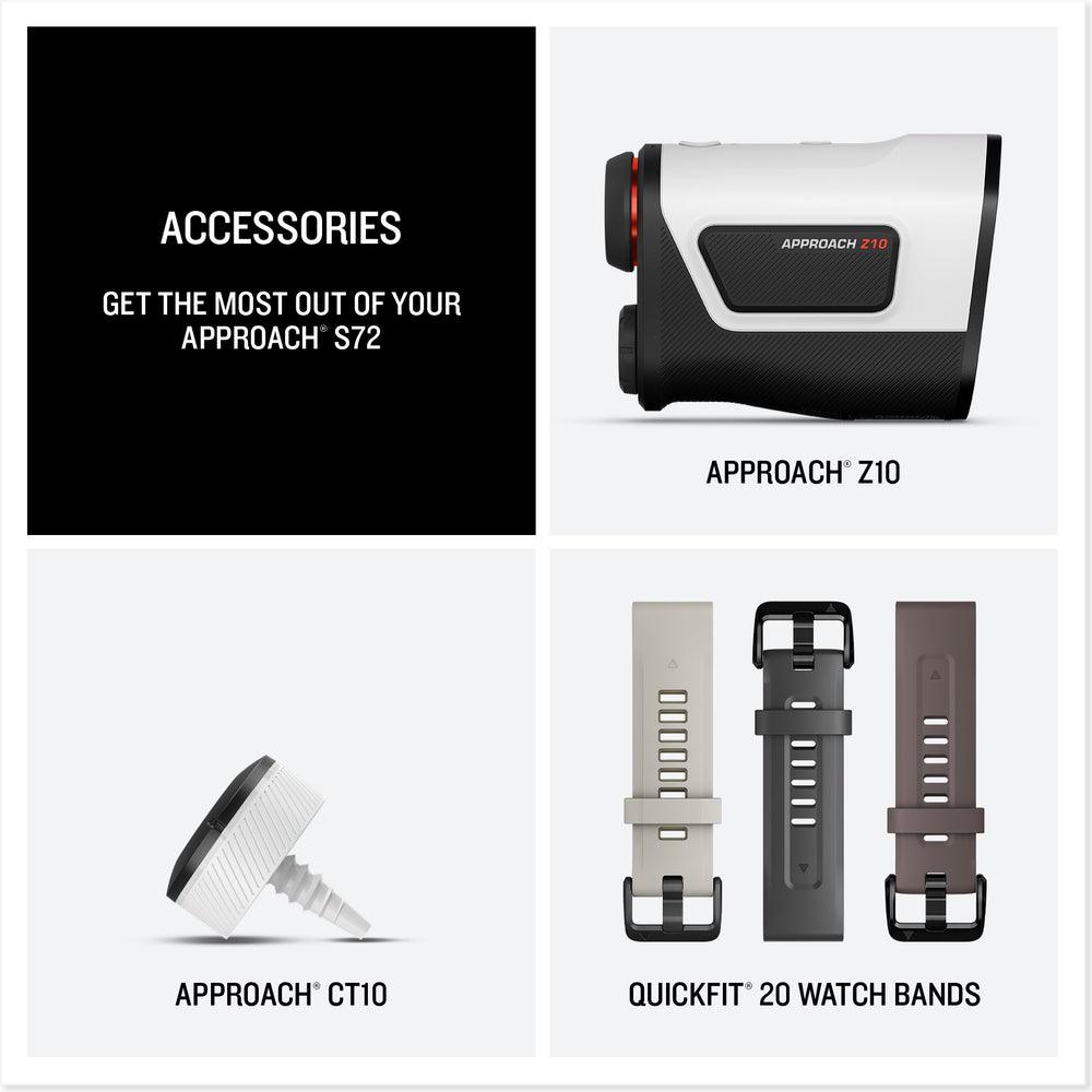 Garmin Approach S72 accessories