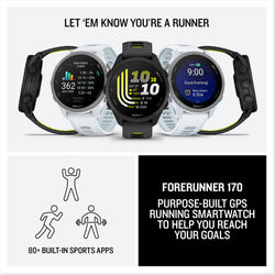 Garmin Forerunner 170 let them know you're a runner