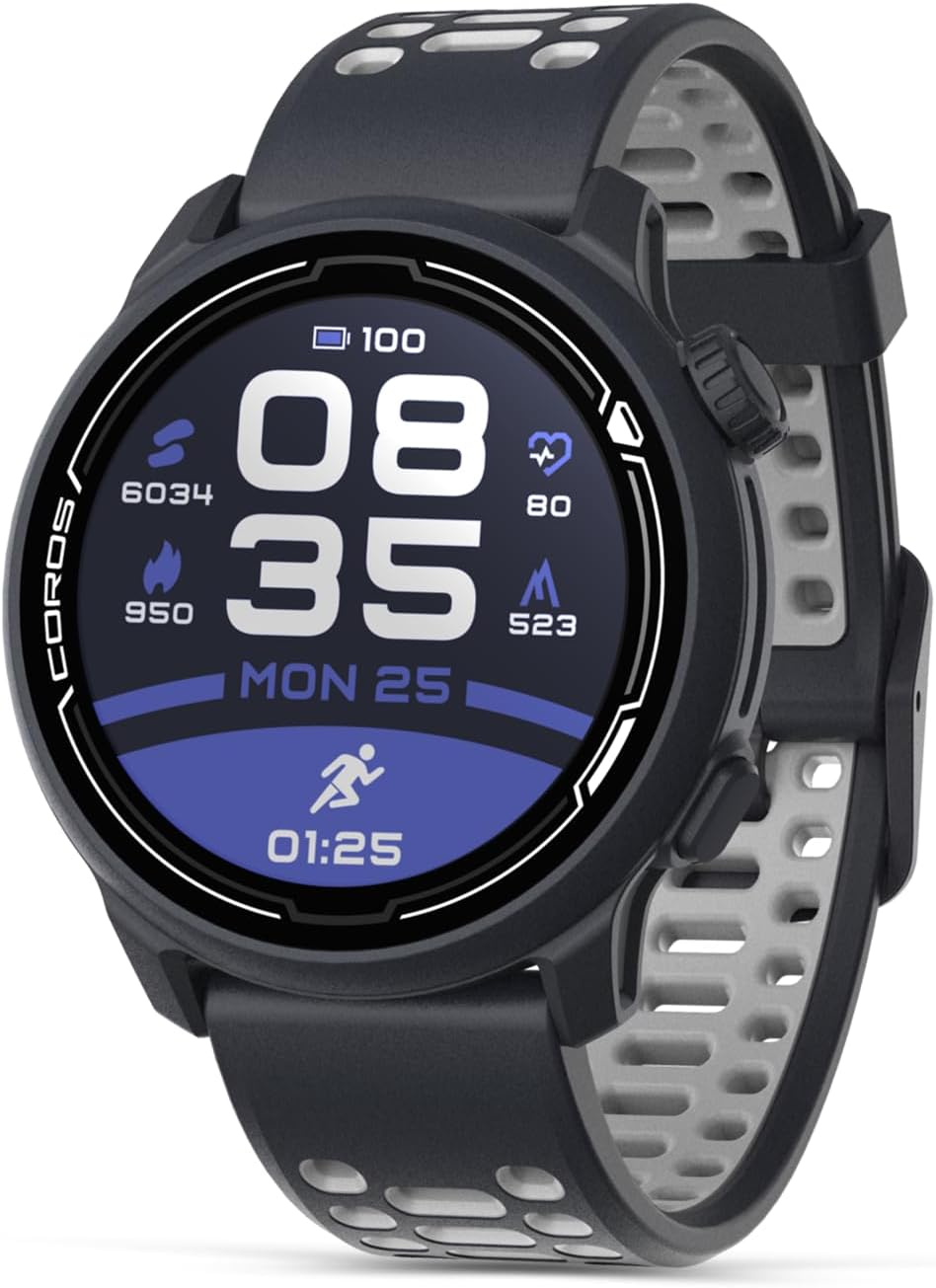 COROS PACE 2 GPS Sport Watch Dark Navy & Silicone Band