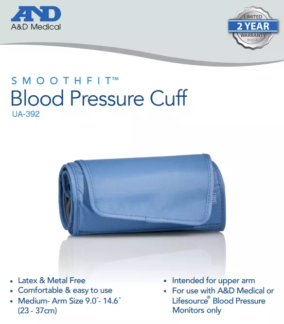 LifeSource UA-392 Smooth fit Blood Pressure Cuff