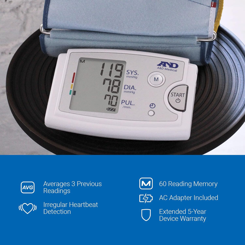 Upper Arm Blood Pressure Monitor with Extra Large Cuff  22-42cm,sphygmomanometer