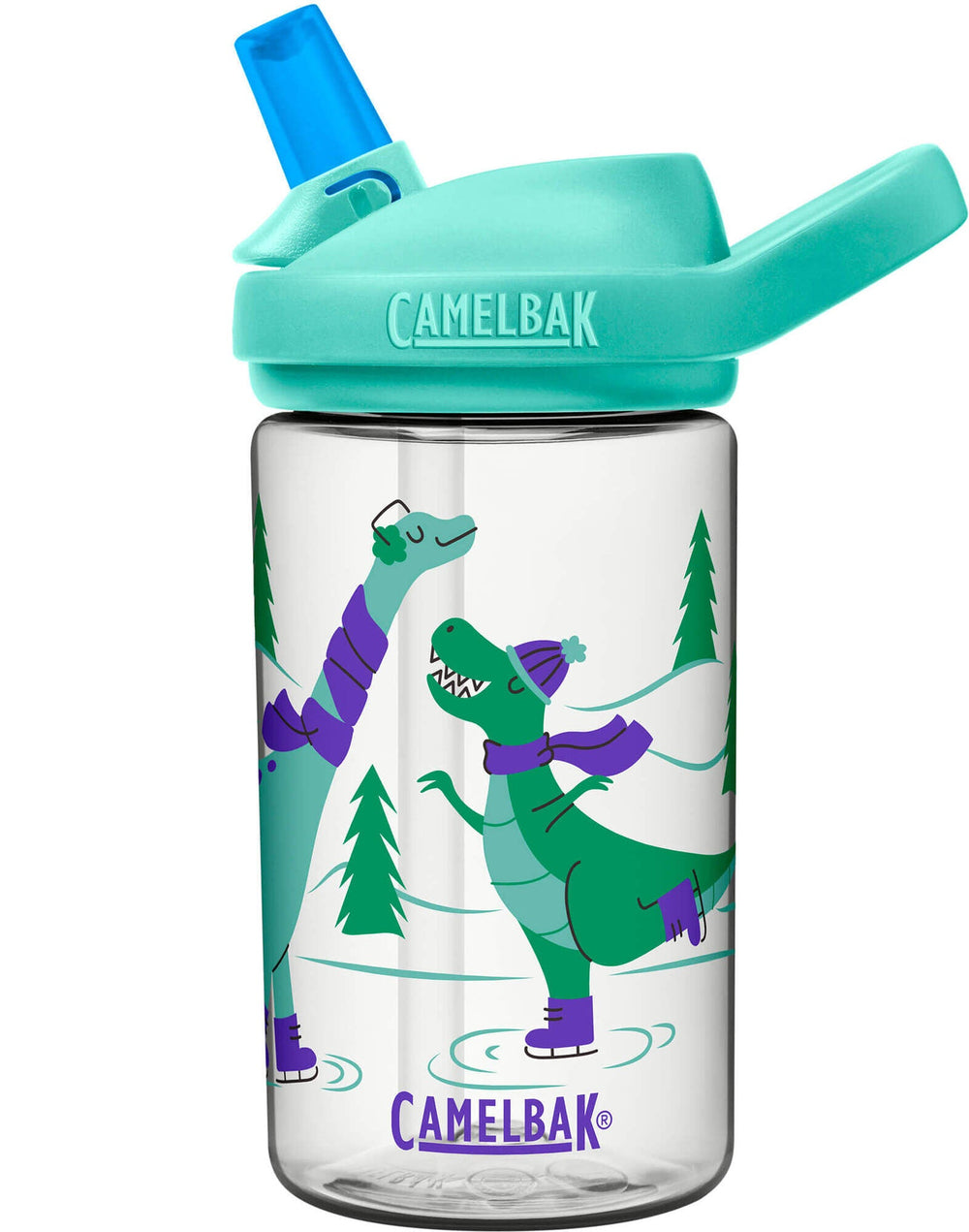 CamelBak 14 oz Eddy+ Kids Skate Monsters Water Bottle