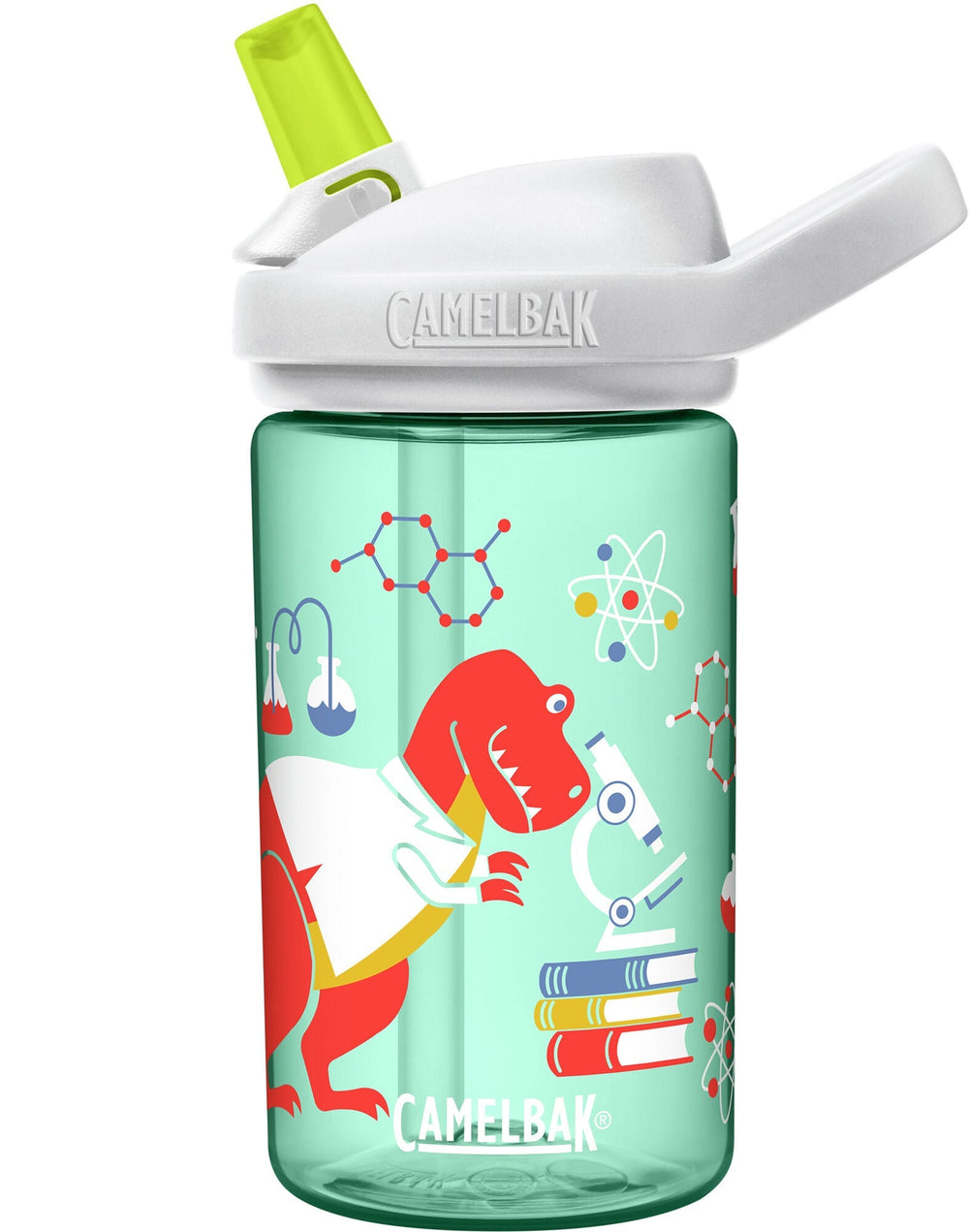 CAMELBAK eddy Kids' Water Bottle (13 fl oz, Flower Field) 54120