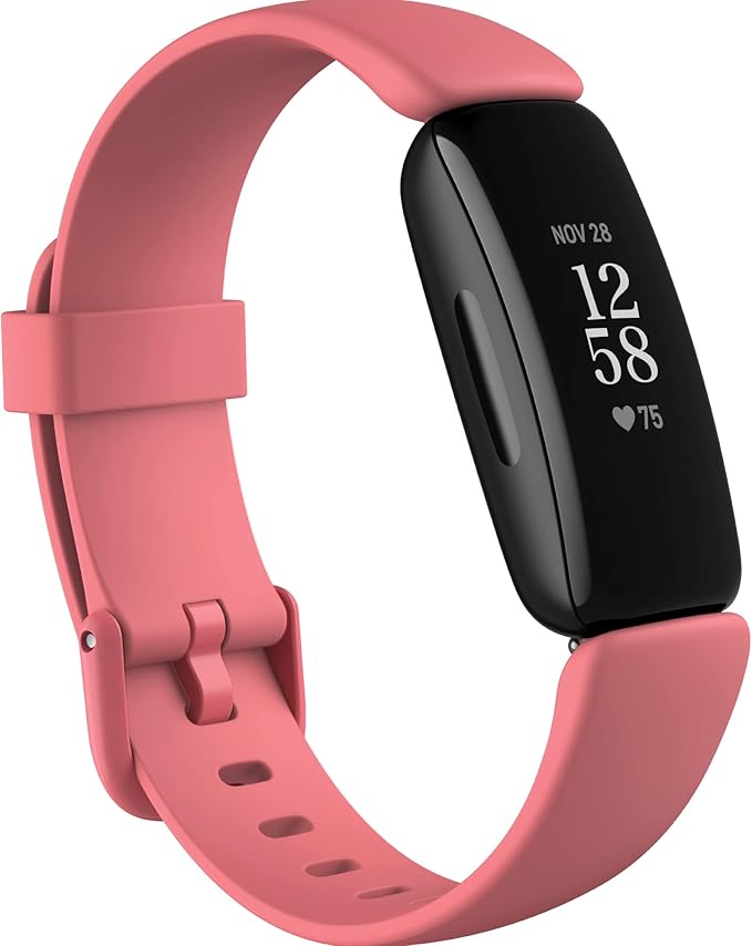 Fitbit Inspire 2 Health & Fitness Tracker in coral