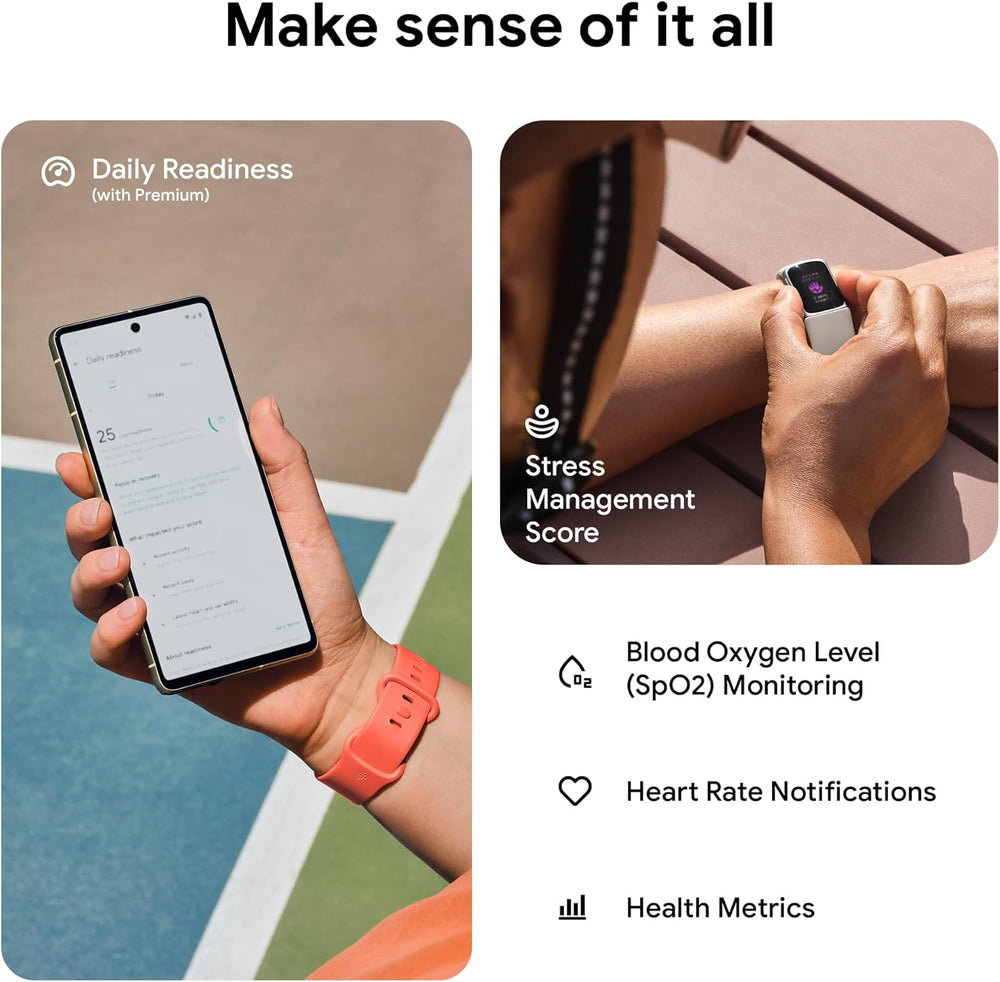 Fitbit Activity Monitors Fitbit Charge 6 Activity and Fitness Tracker