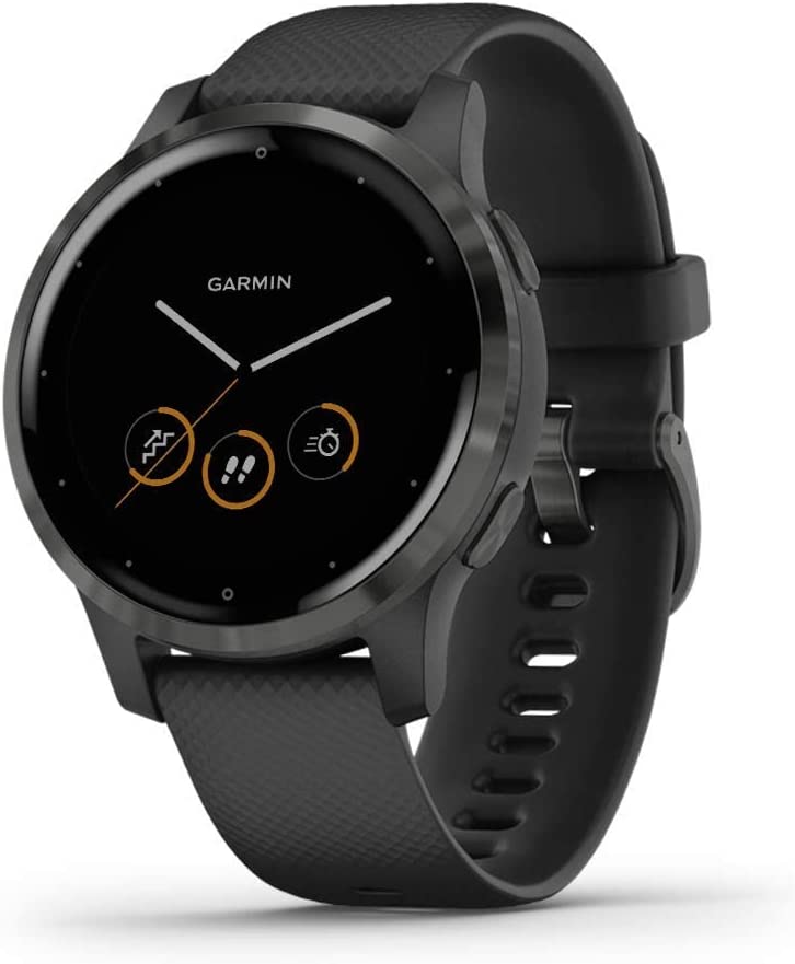 Garmin Activity Monitors Black/Slate (45MM) Large Garmin Vivoactive 4 | 4S GPS Smartwatch