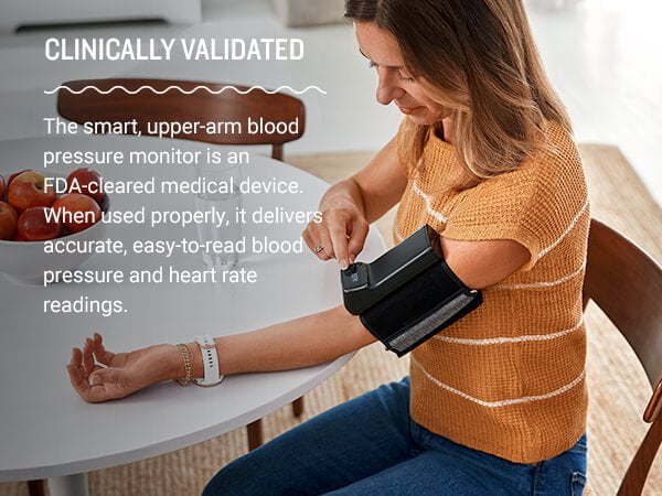  Garmin Index™ BPM, Smart Blood Pressure Monitor, FDA-Cleared  Medical Device, Easy-to-Use with Built-in Display : Health & Household