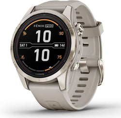 Garmin Multi-Sport Watch Sapphire Solar Edition - Soft Gold / Light Sand (42mm) Garmin fenix 7 Pro Outdoor Watch