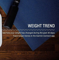 Garmin Scales Garmin Index S2 Smart Scale Measures Fat / Muscle / Bone Mass