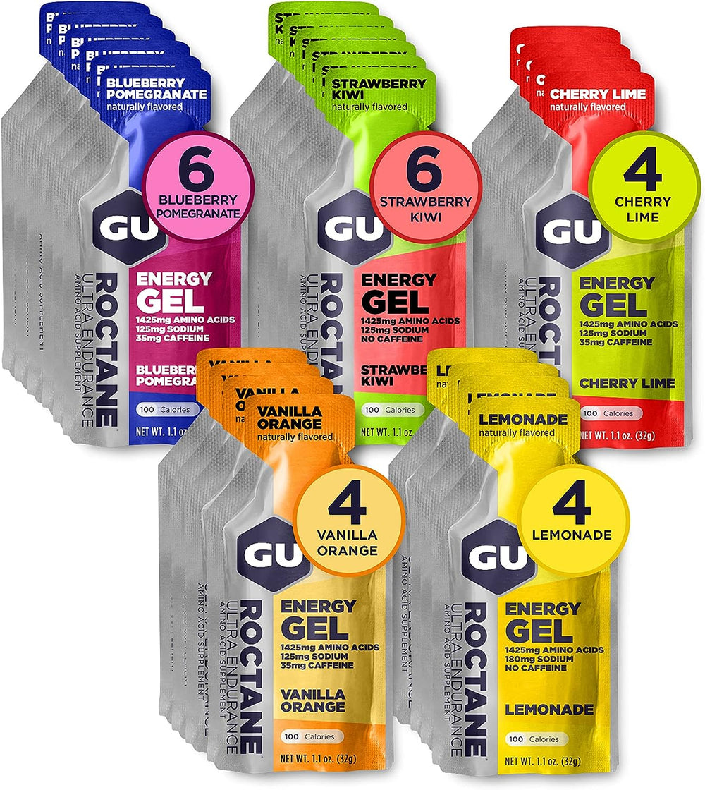 GU Sports Nutrition Assorted Mixed GU Roctane Ultra Endurance Energy Gel 24 ct