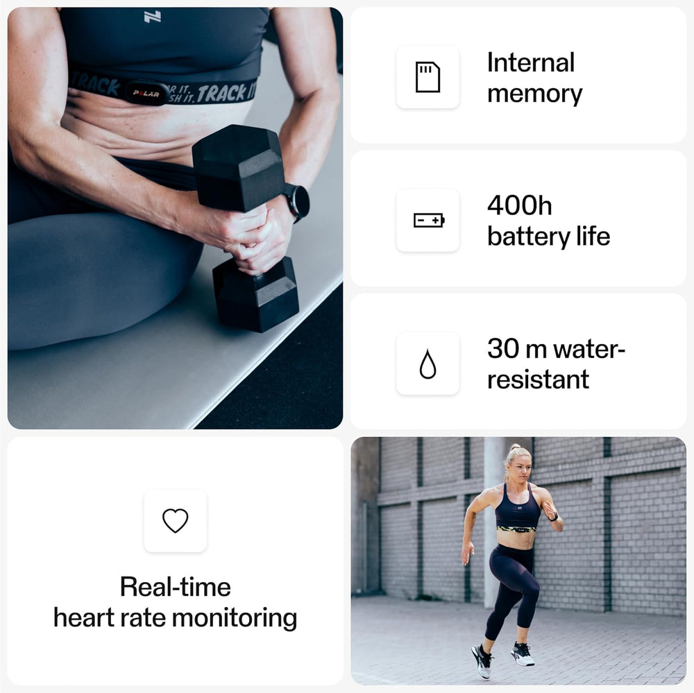 Polar H10 real time monitoring