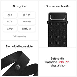 Polar H10 Chest Strap sizing