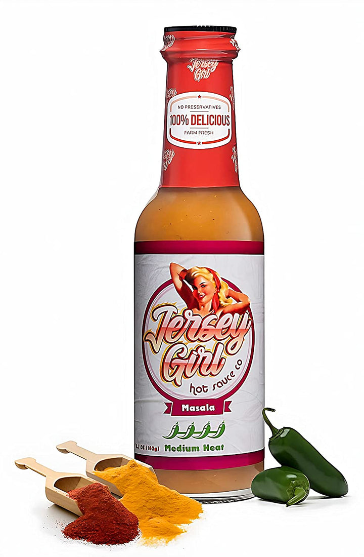 Jersey Girl Hot Sauce Hot Sauce Jersey Girl All Natural Hot Sauce - Masala