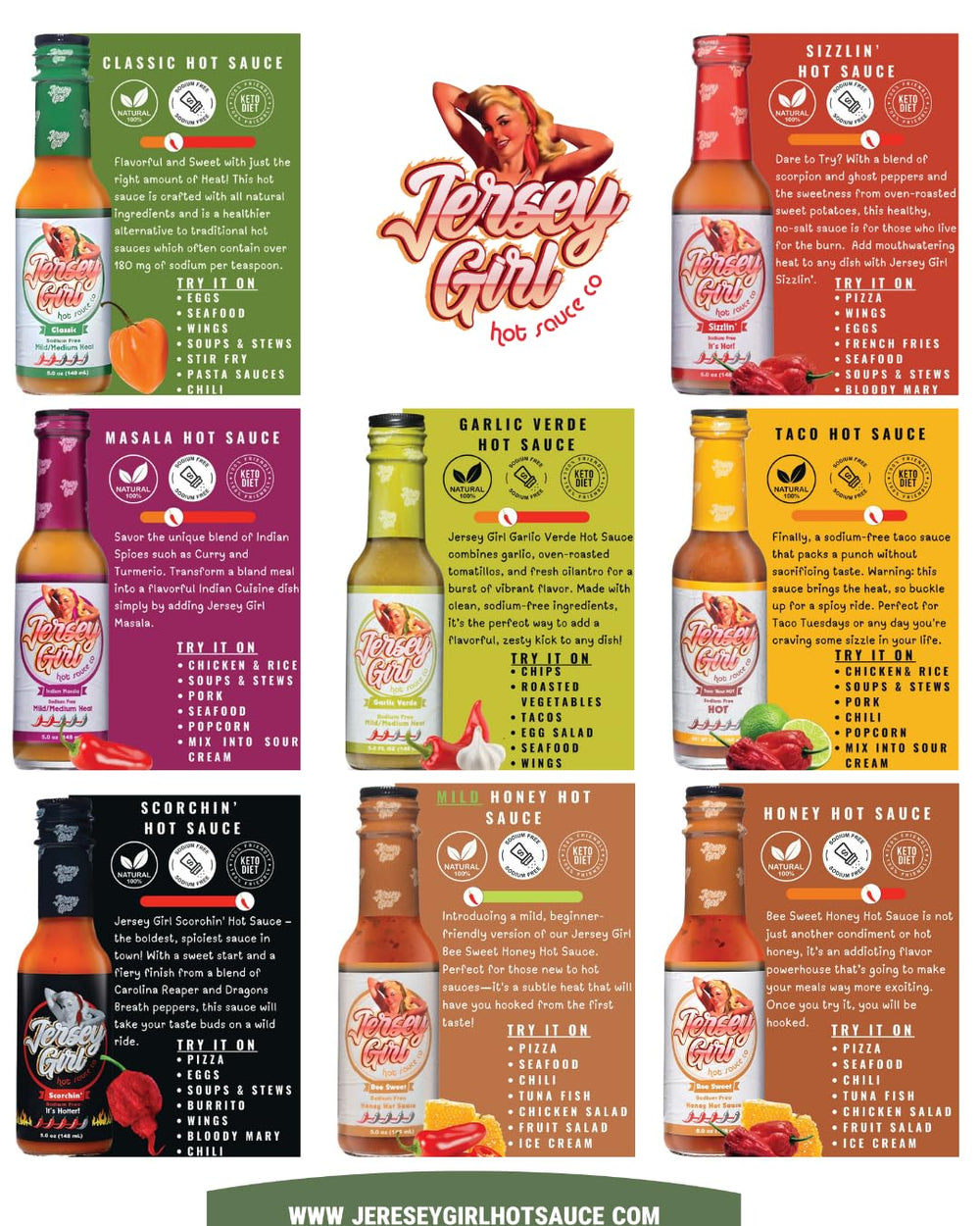 Try our other jersey girl hot sauce
