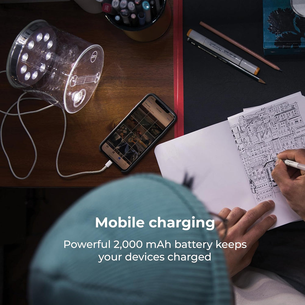 BioLite Luci Charge 150 mobile charging
