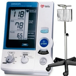 Omron HEM-907XL Professional Blood Pressure Machine Automatic Blood Pressure Omron Blood Pressure Unit with Stand  