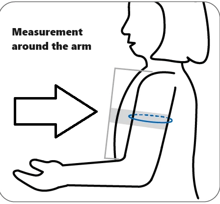 OMRON D-Ring Small BP Cuff