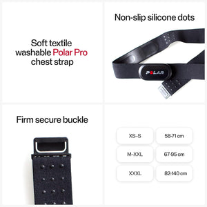 Polar Pro Strap Replacement Heart Rate Monitor Strap