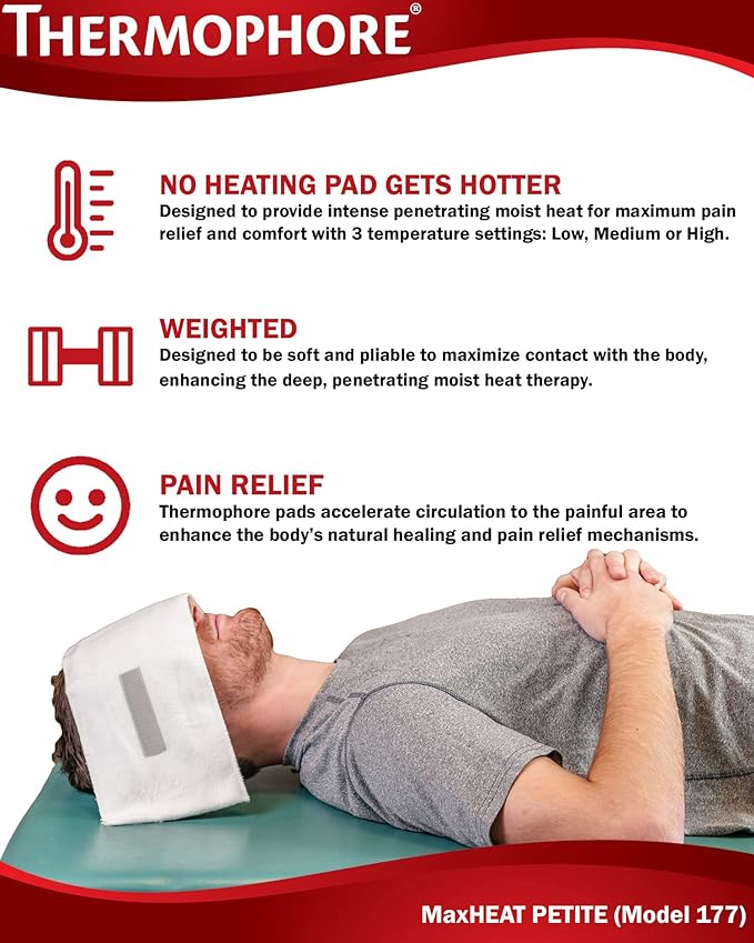 Thermophore Heating Pads Thermophore Arthritis Pad Moist Heat (Model 177) 4"x17"