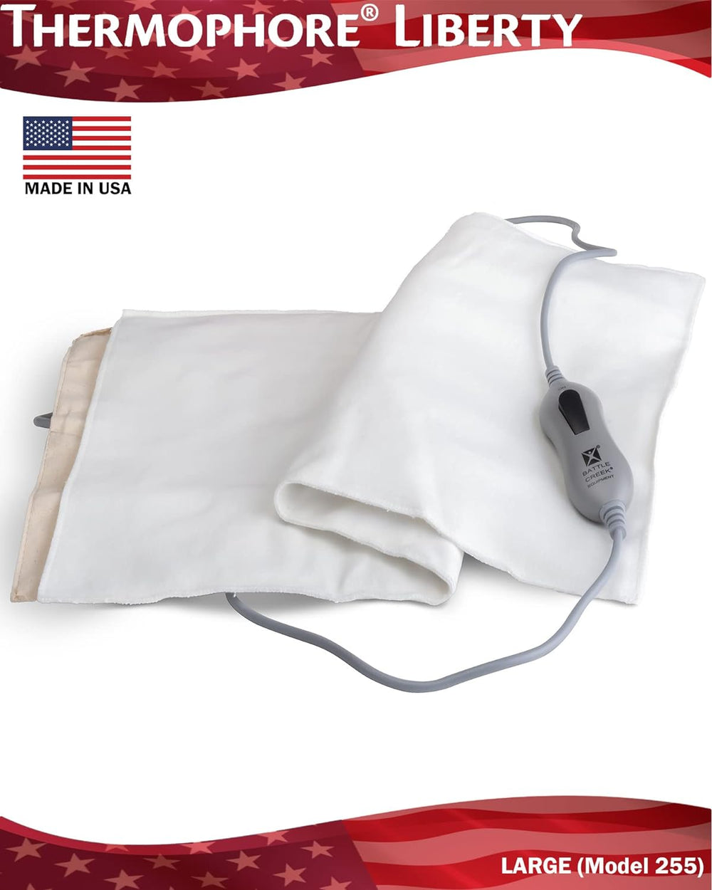 Thermophore Heating Pads Thermophore Liberty Plus (USA Assembled) Moist Heat Pack (Model 255) Large (14 x 27) Heating Pad