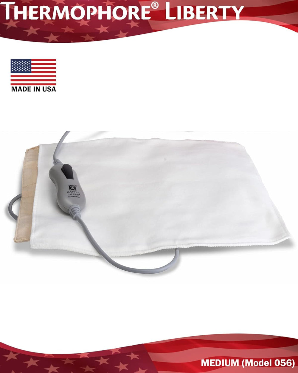 Thermophore Heating Pads Thermophore Liberty (USA Assembled) Moist Heat Pack (Model 056) Classic Medium (14 x 14) Heating Pad
