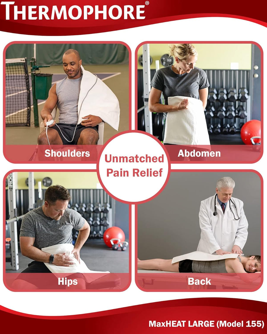 Thermophore MaxHeat Moist Heating Pad (Model 155) 14" x 27"