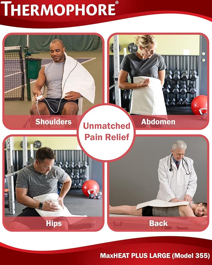 Thermophore Heating Pads Thermophore MaxHEAT Plus Automatic Moist Heat Pack (Model 355)