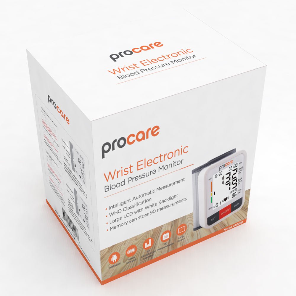 Arise Medical Procare Automatic Wrist Blood Pressure Monitor -  5.3" – 7.7" Automatic Blood Pressure Arise Medical   