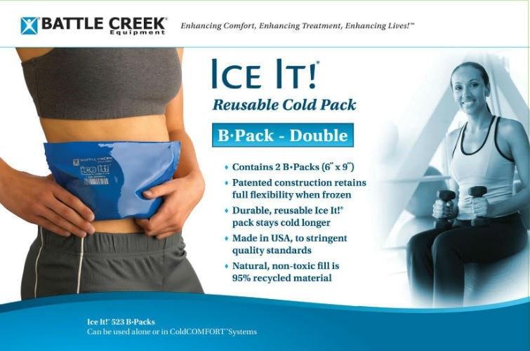 Battle Creek Double IceIt! Pack (Model 523-B) Cold Therapy Thermophore   
