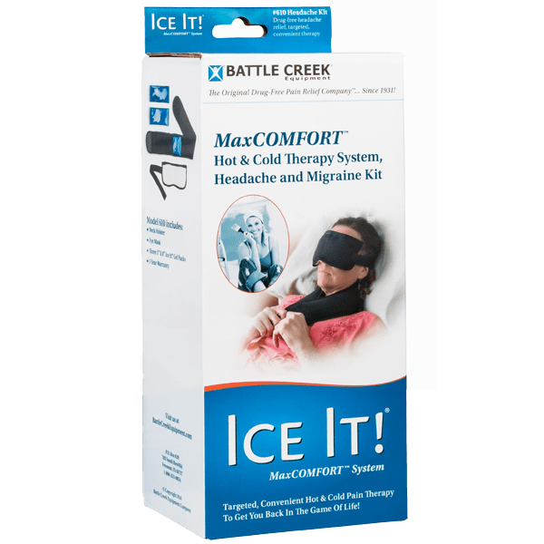 Ice it Hot & Cold Headache & Migraine Kit  (Model 610) Cold Therapy Thermophore   